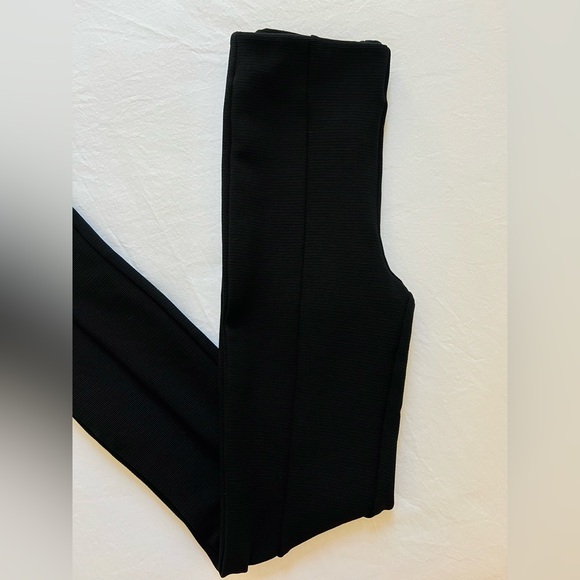 NWT H&M Slit-Hem Textured Legging Pants - Picture 5 of 15